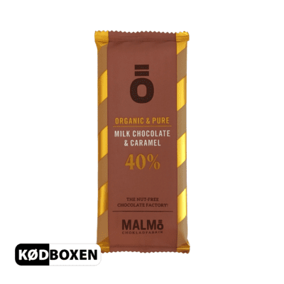 Malmö Ö-bar 55 G Caramel Milk Chocolate 40% ØKO