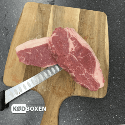 Black Angus Kornfodret Striploin Steak 250 grams